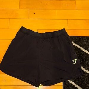 Never worn gymshark Black Women's Athletic Shorts